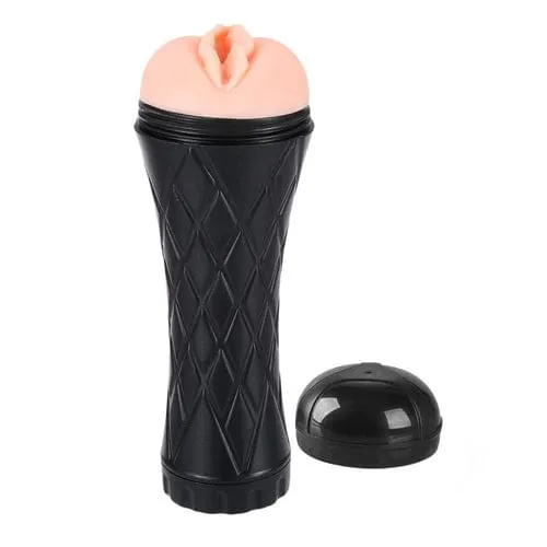 0223M  Realistic Vagina Stroker with 7 Pleasure Modes