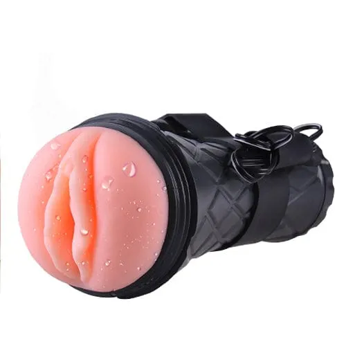 0223M  Realistic Vagina Stroker with 7 Pleasure Modes