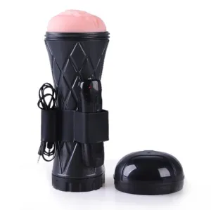 0223M  Realistic Vagina Stroker with 7 Pleasure Modes