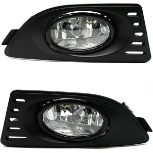 05-06 RSX Fog Lights - Yellow Len (Includes Switch & Wiring Harness)