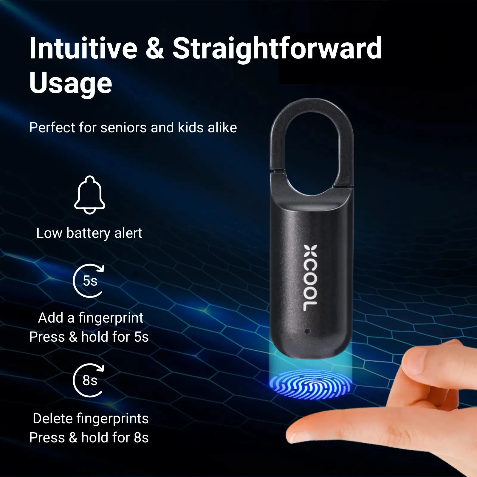 1 1 Free | InstaSecure™ Smart Fingerprint Protection