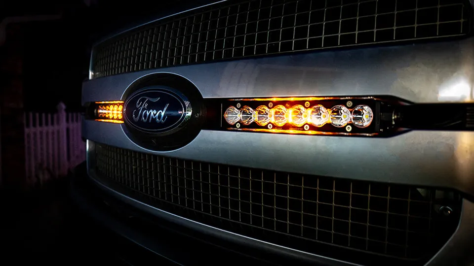 10 Inch LED Light Bar Driving Combo Amber Lens Pattern S8 Series Baja Designs