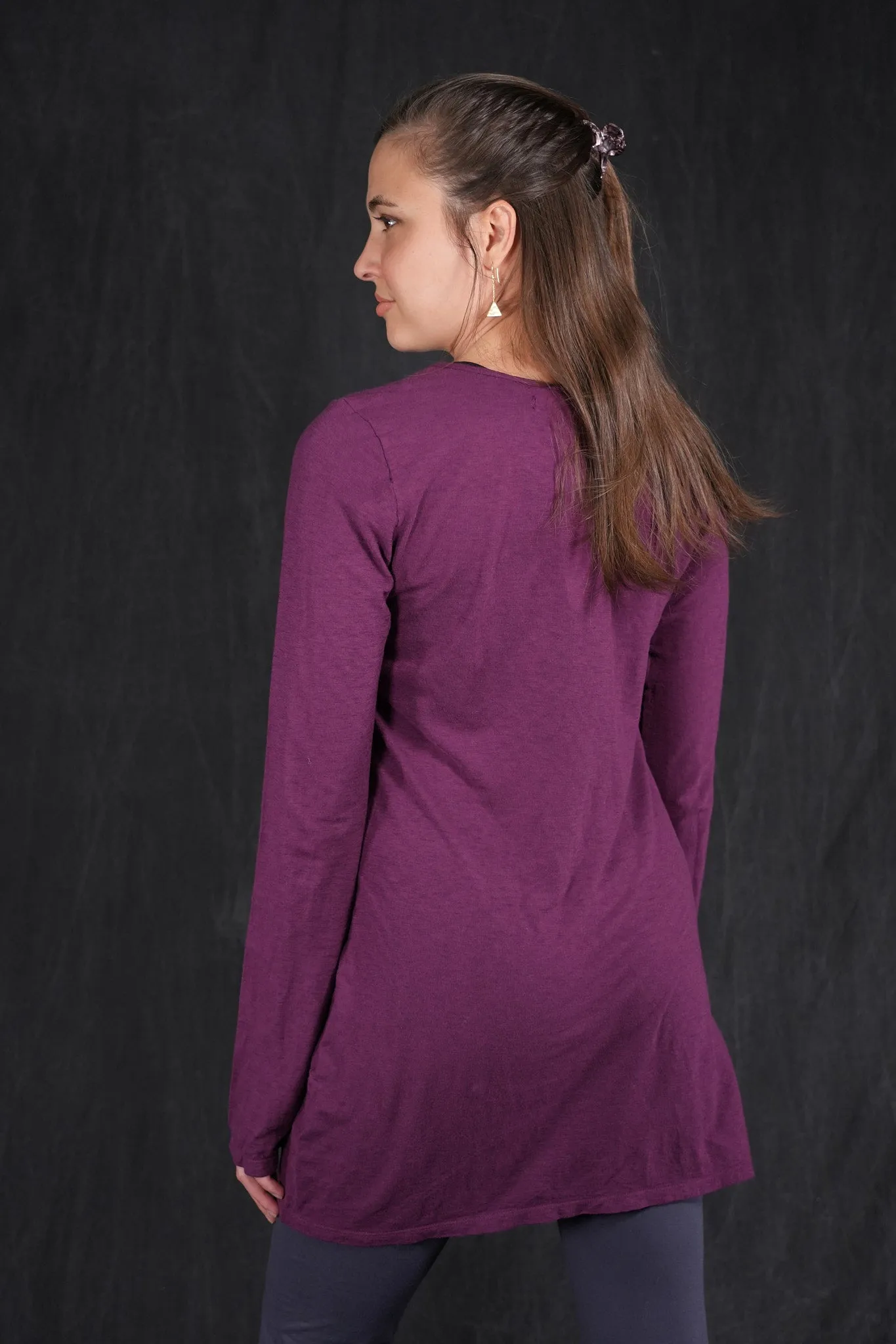1600 Simple Tee Tyrian