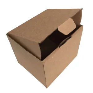 160x90x90mm (100pcs) - Brown Die-Cut Boxes