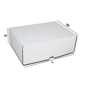 174x128x53mm (50pcs) - White Die-Cut Boxes