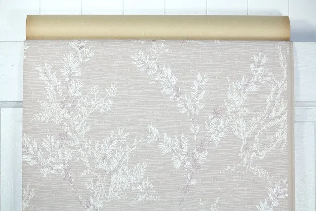 1960s Botanical Vintage Wallpaper