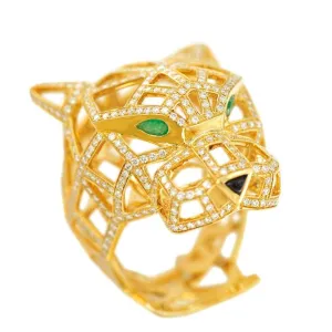 1JDR1206171 - DIAMOND PANTHER RING