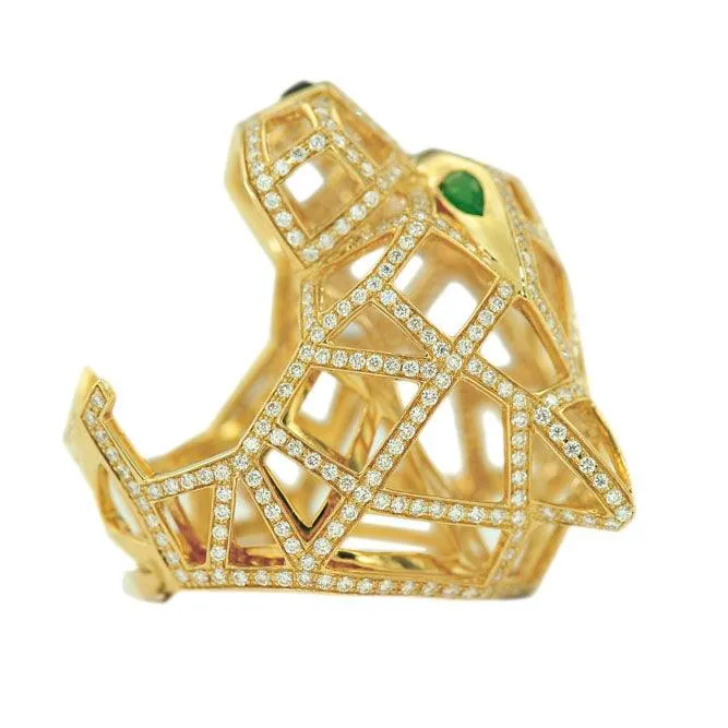1JDR1206171 - DIAMOND PANTHER RING