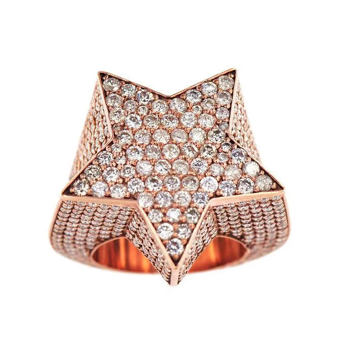 1JDR23.3 - CUSTOM DIAMOND STAR RING