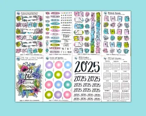 2025 Botanical Sticker Bundle!