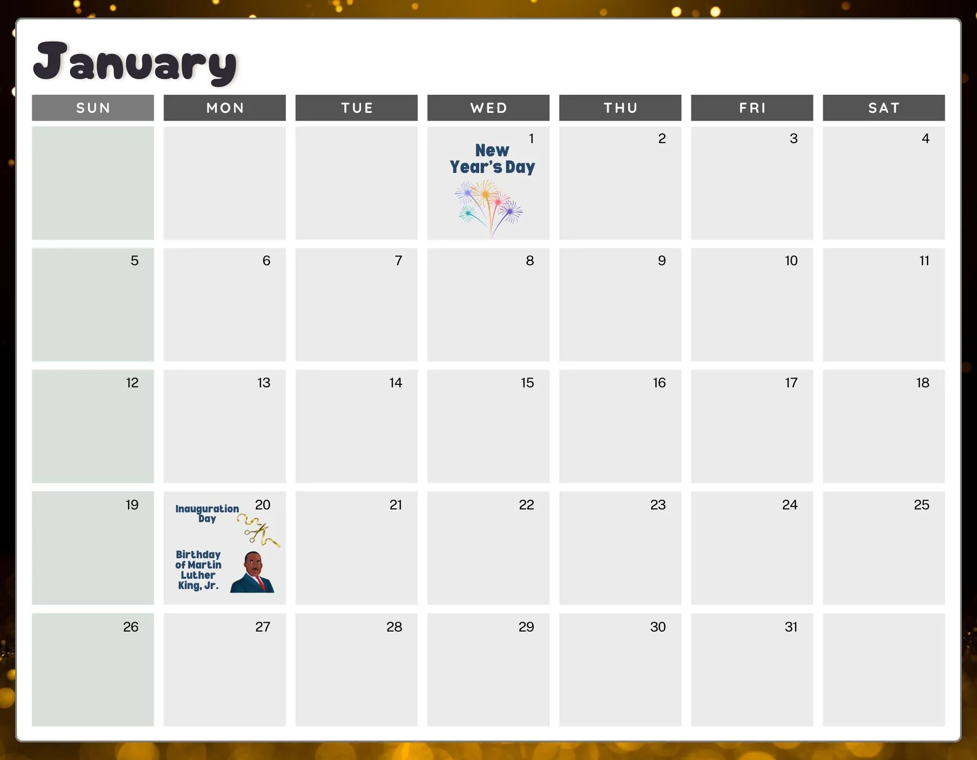 2025 Calendar, Birthday Calendar Printable Planner, Editable Calendar 2025 Printable Calendar Digital Planner Digital Download Birthday Gift