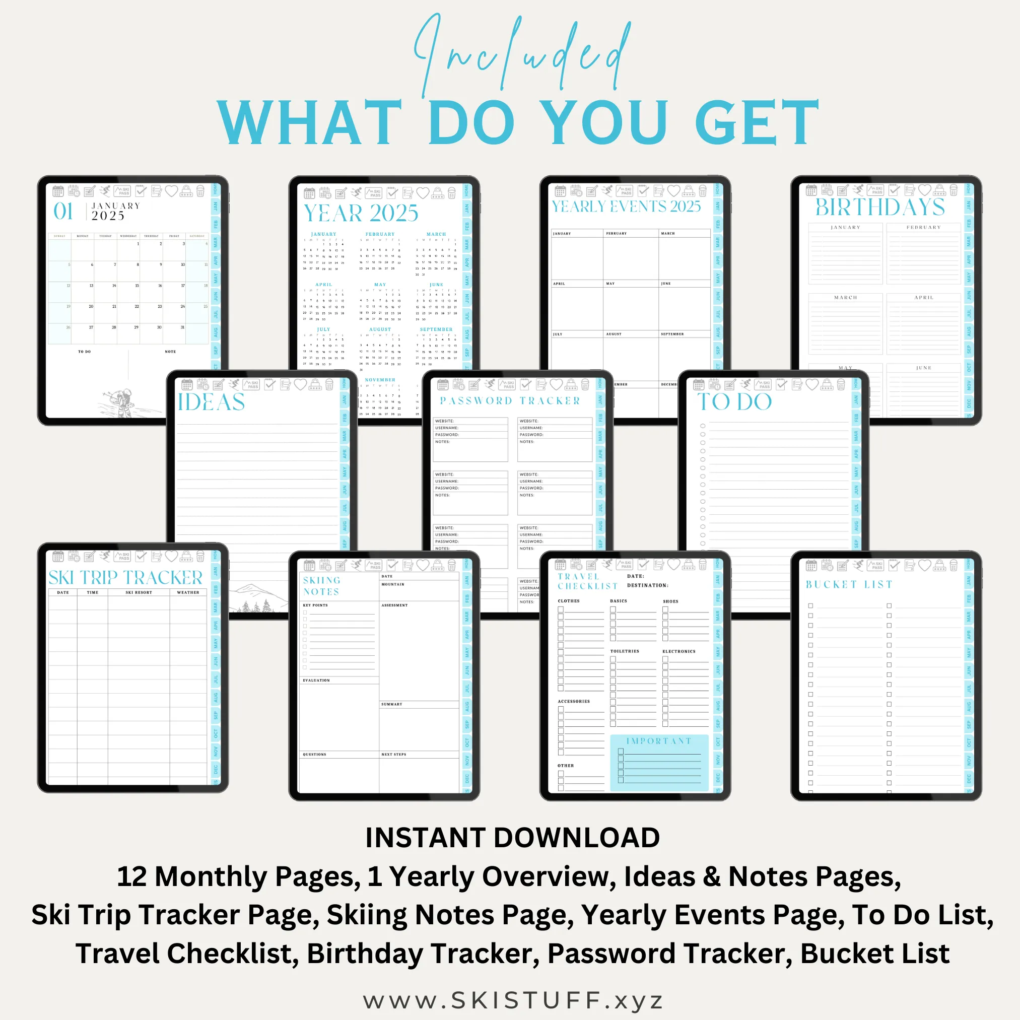 2025 Digital Planner