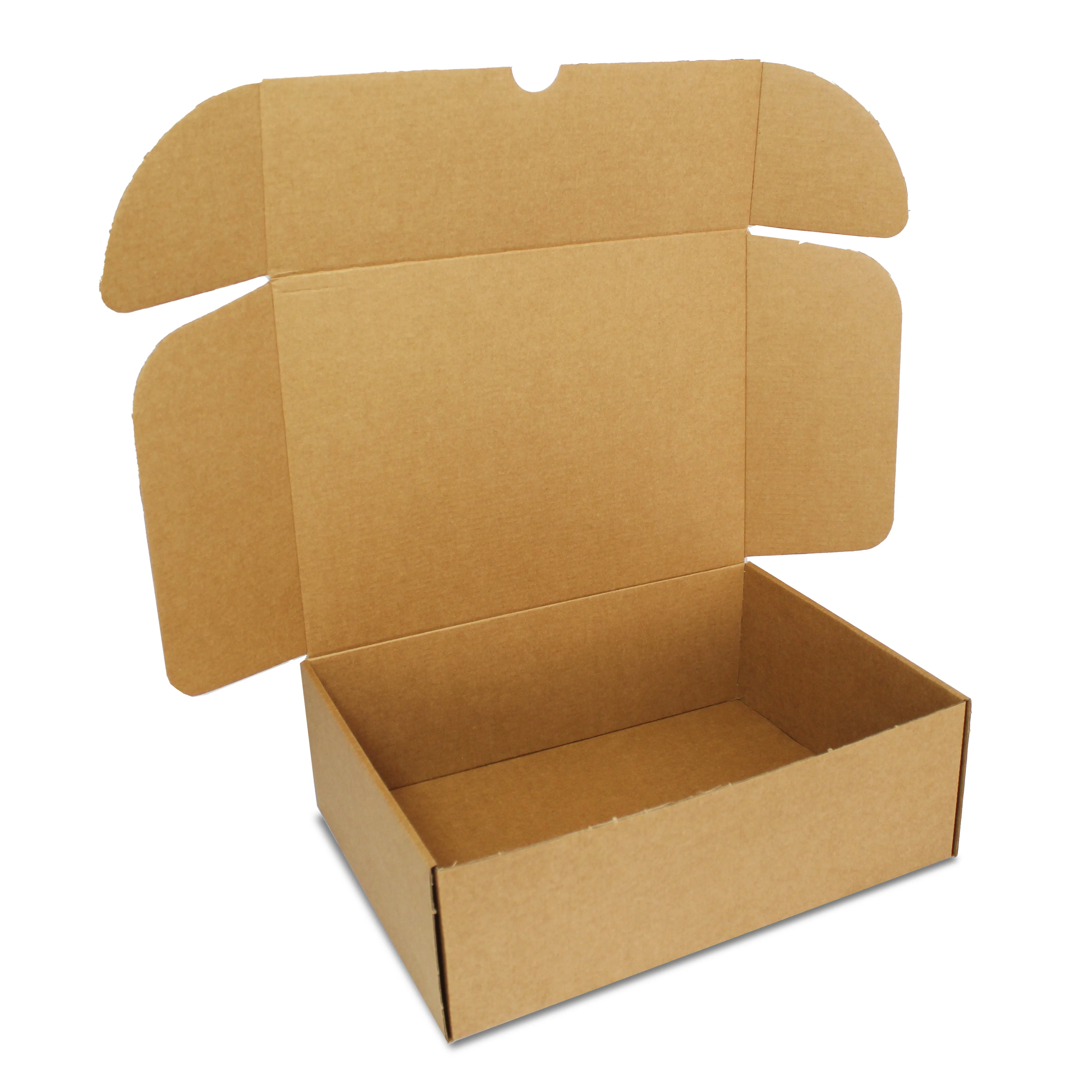 220x160x100mm (50pcs) - Brown Die-Cut Boxes