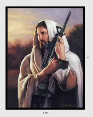 2A Jesus Sticker