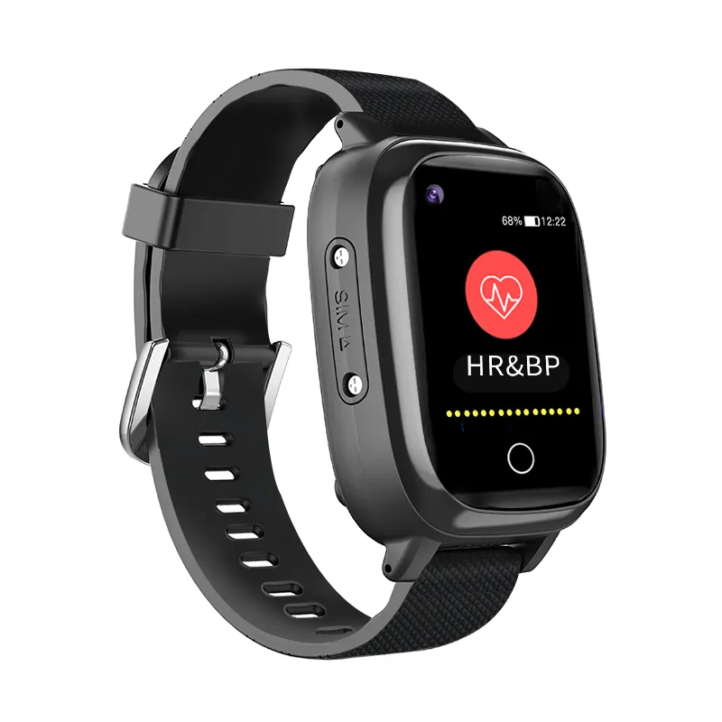 4g Anti-lost Video Call Elderly Gps Smart Watch Wristwatches With SOS Gsm Heart Rate