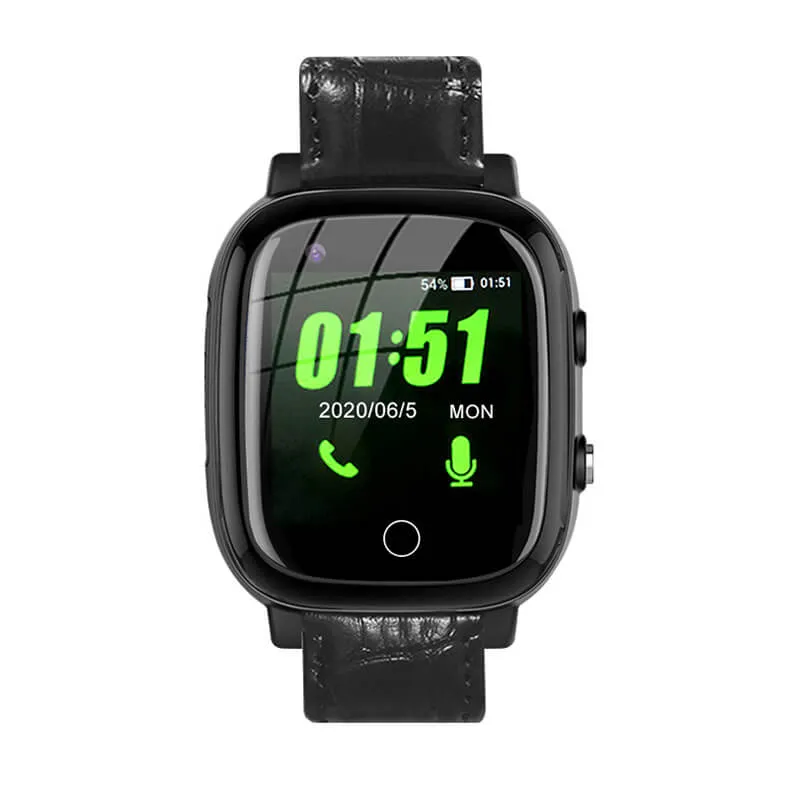 4g Anti-lost Video Call Elderly Gps Smart Watch Wristwatches With SOS Gsm Heart Rate