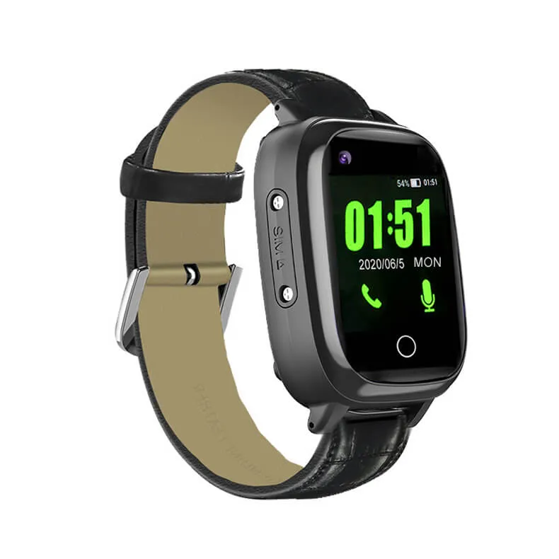 4g Anti-lost Video Call Elderly Gps Smart Watch Wristwatches With SOS Gsm Heart Rate