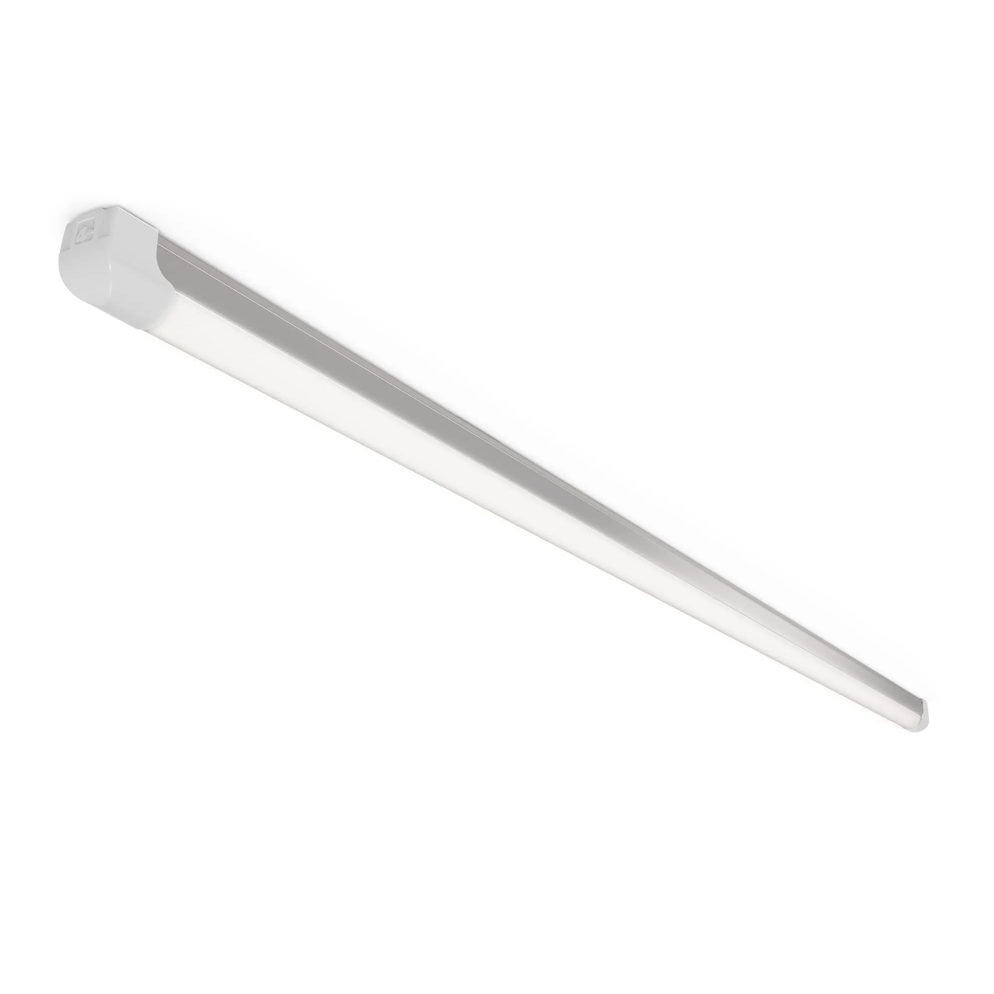 4lite Indoor Twin LED Batten 5ft/1500mm Length IP20 54w 6325lm Surface Liner White Cool White