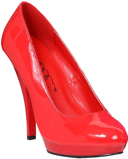 5" Heel Simple Wide Width Pump (ES521-FEMME-W Final Sale)