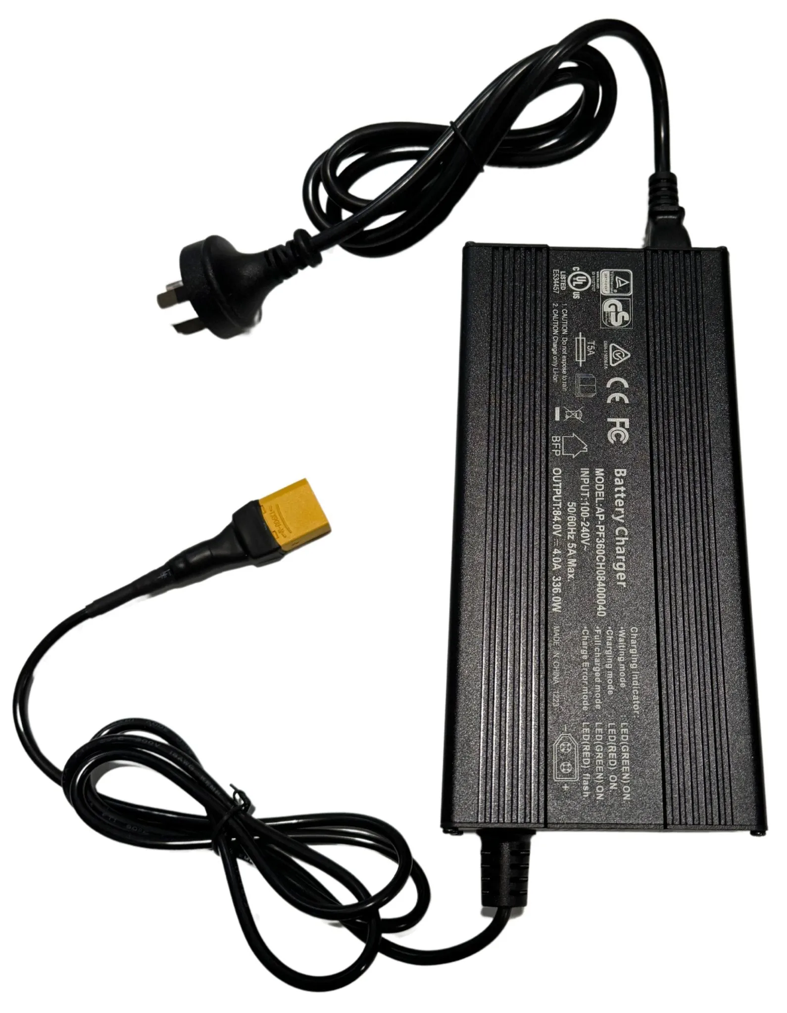 72V 3A Fast eBike Battery Smart Charger CPXT72-3A