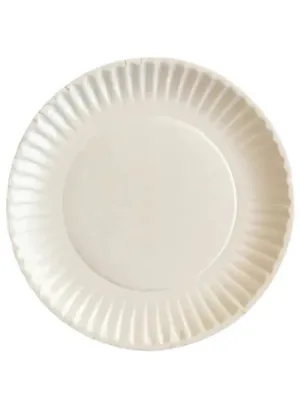 9" PAPER PLATE COATED WHITE 1000CT