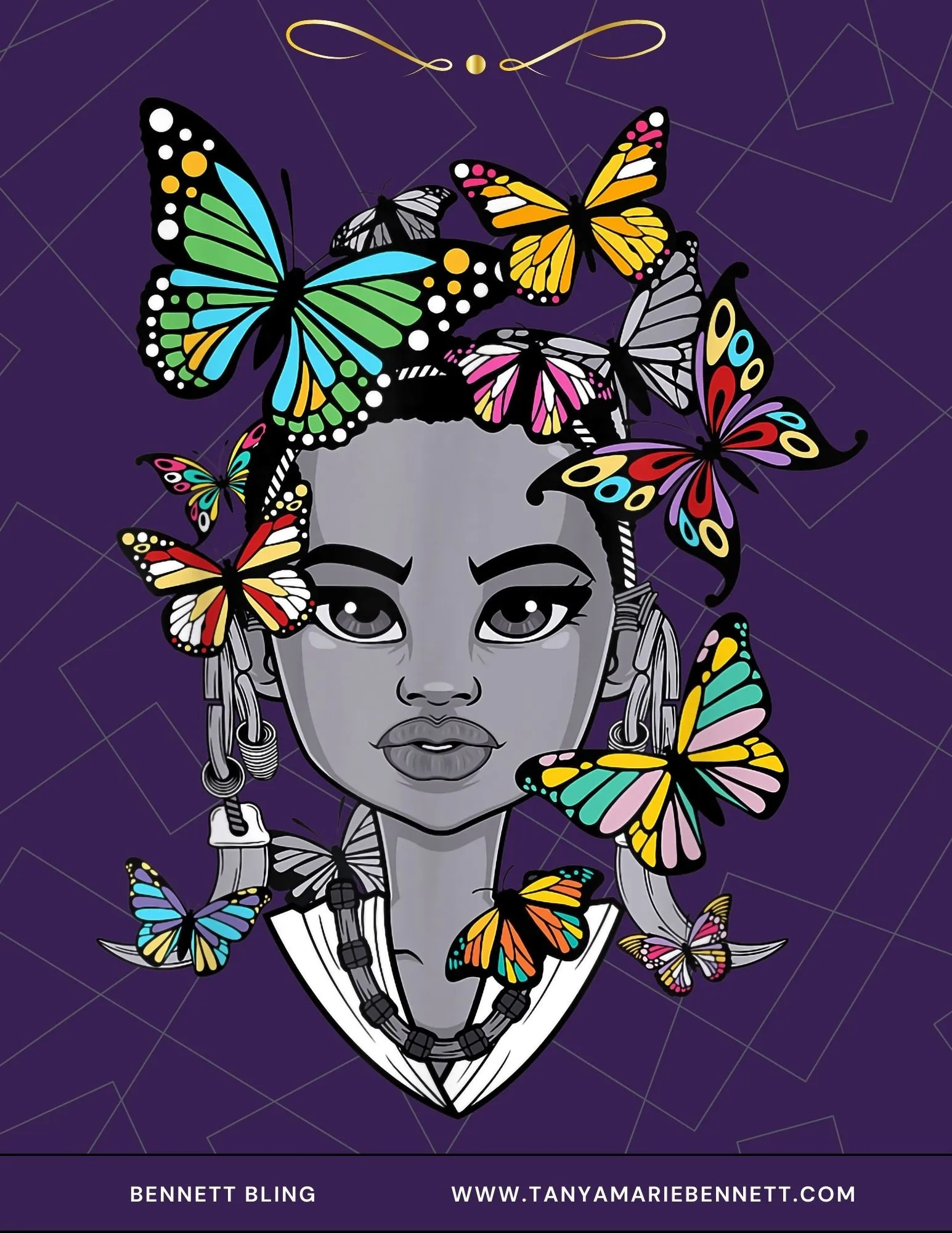 A Black Girl Affirmation Coloring Book Digital Download Art, Digital Coloring Book Instant Download, Digital Files, Digital Art, Printable