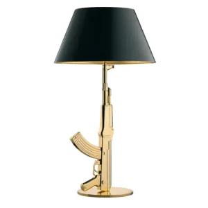 AK47 Table Lamp - Silver or Gold
