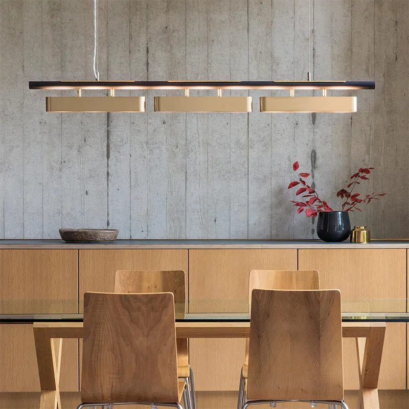 All Copper Simple Pendant Lamp