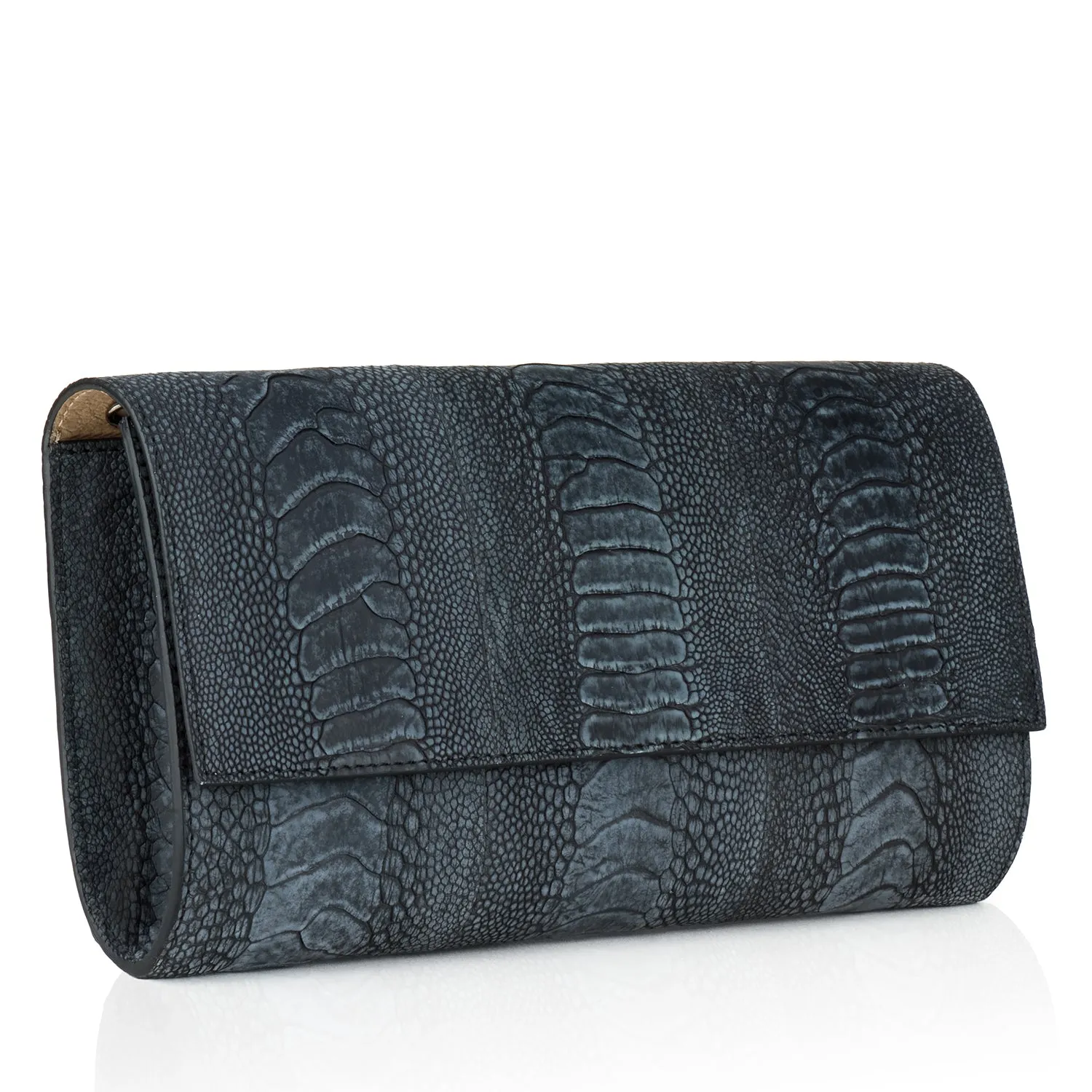 Allana Clutch Matte Grey