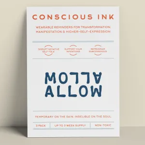 Allow Allow Manifestation Tattoo