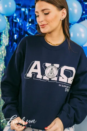 Alpha Chi Omega Philanthropy Classic Crewneck