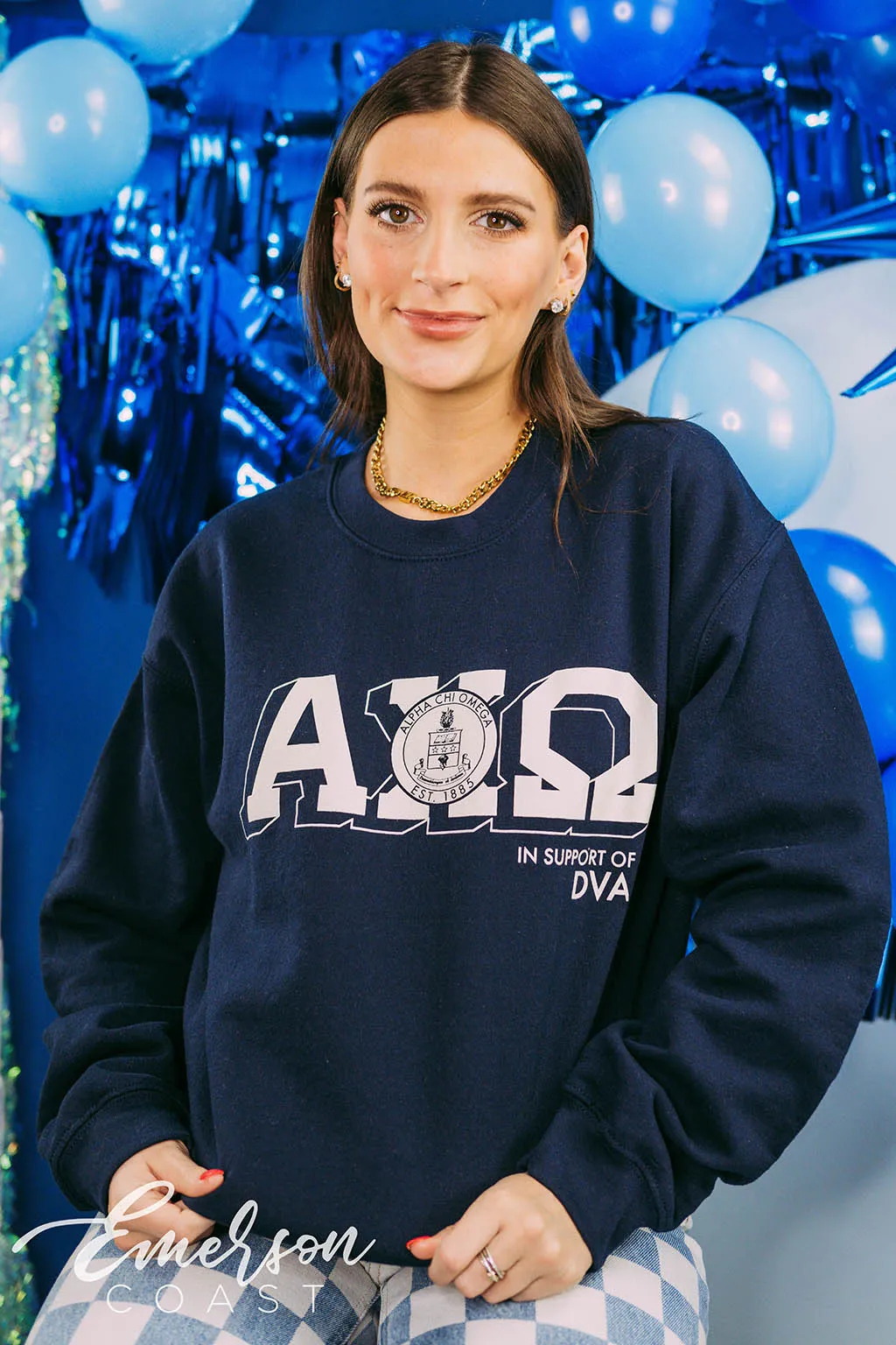 Alpha Chi Omega Philanthropy Classic Crewneck