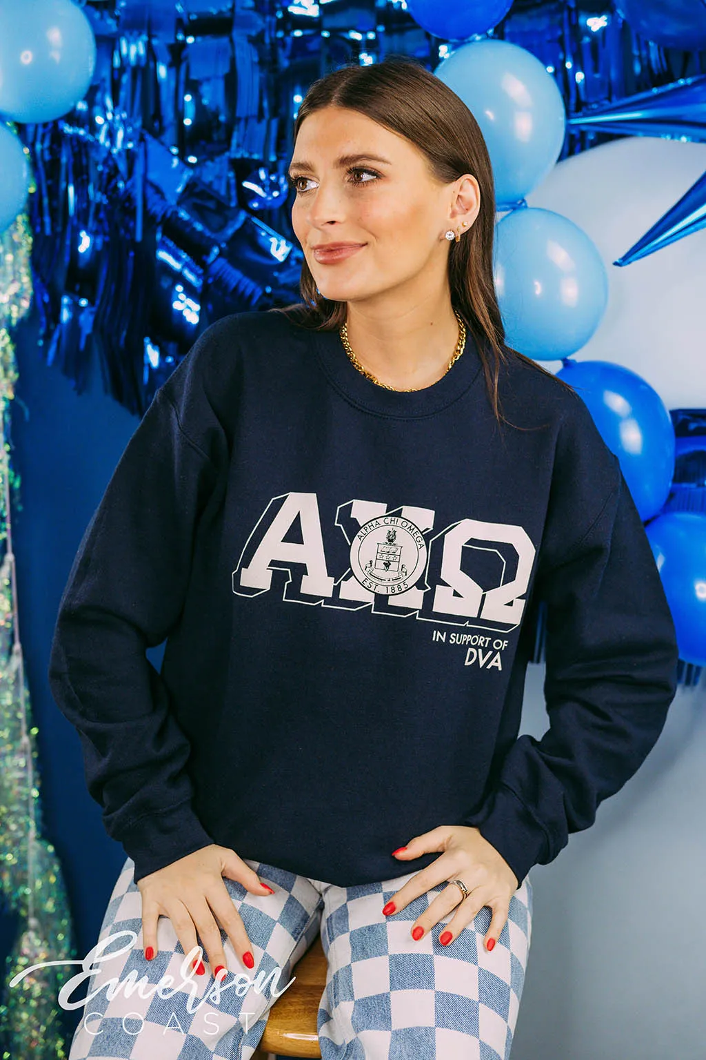Alpha Chi Omega Philanthropy Classic Crewneck
