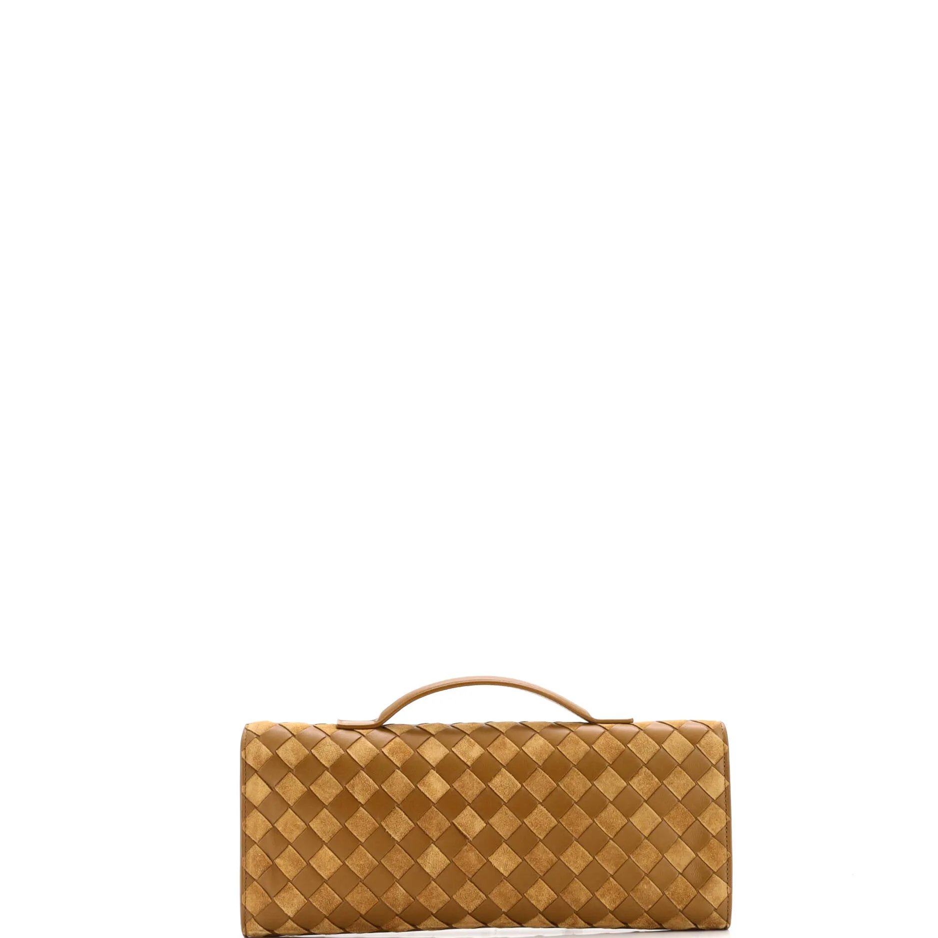 Andiamo Top Handle Clutch Intrecciato Nappa Long
