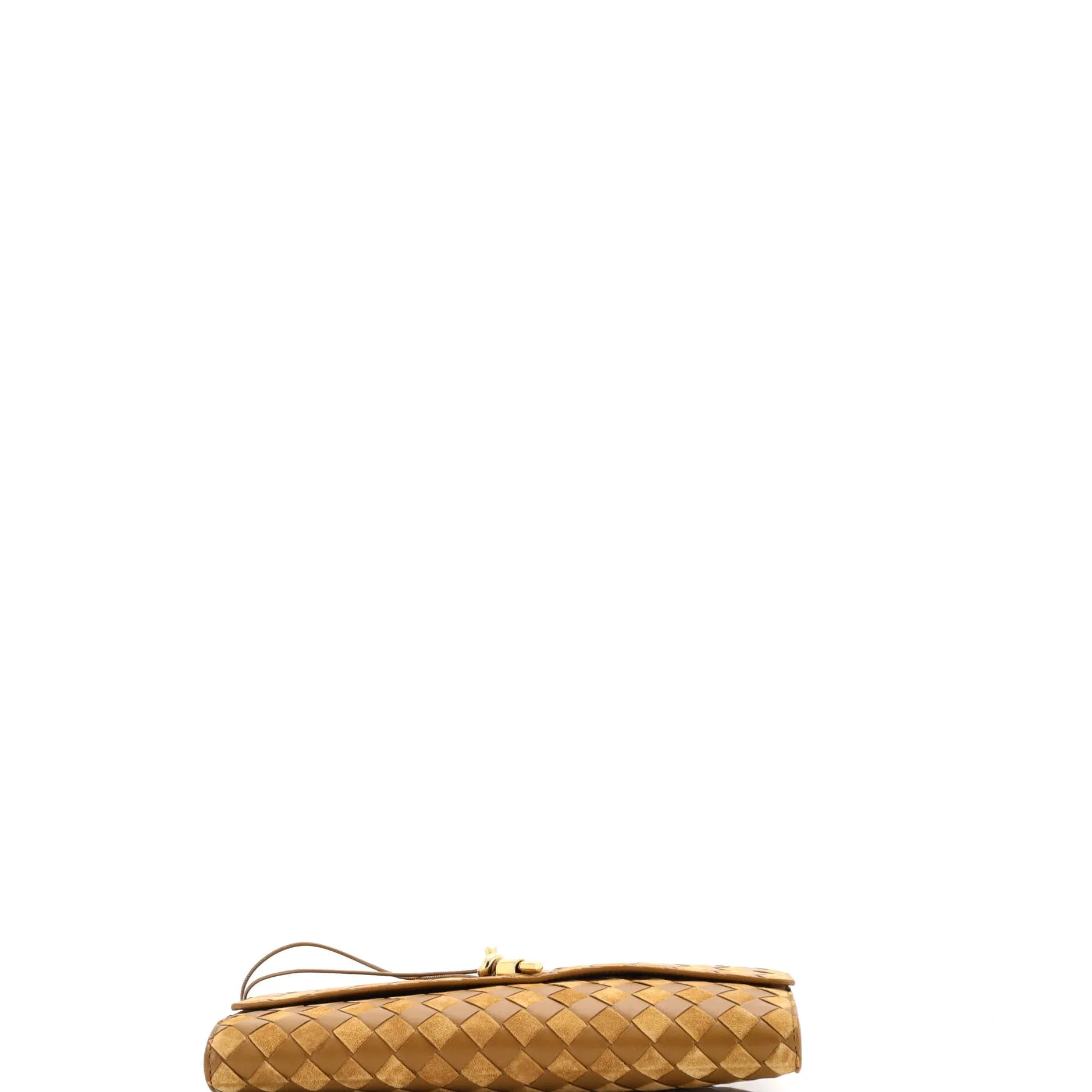 Andiamo Top Handle Clutch Intrecciato Nappa Long