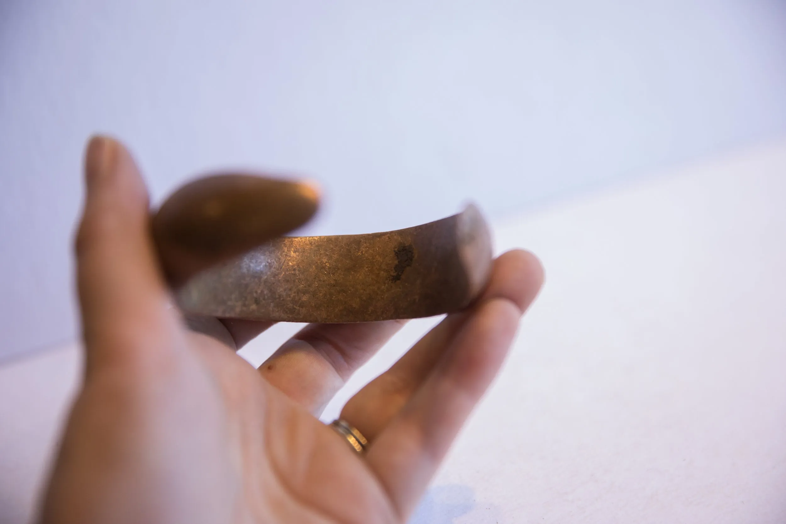 Antique African Simple Cuff Bracelet