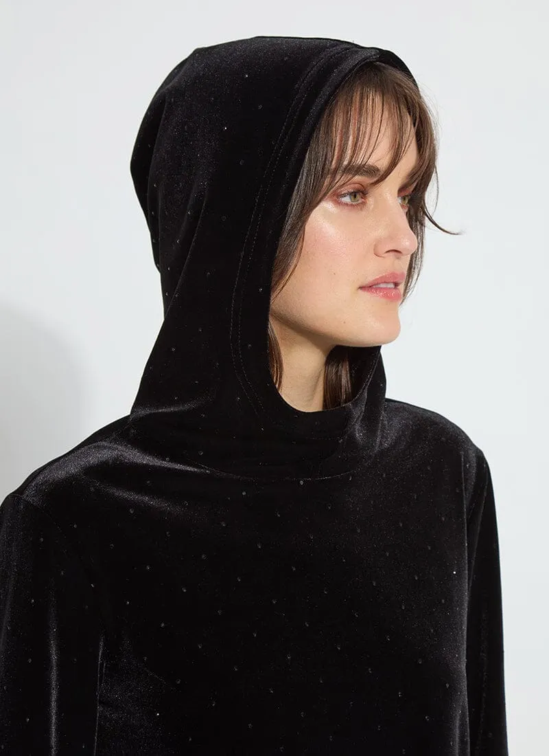 Arlette Crystal St Velvet Sweatshirt