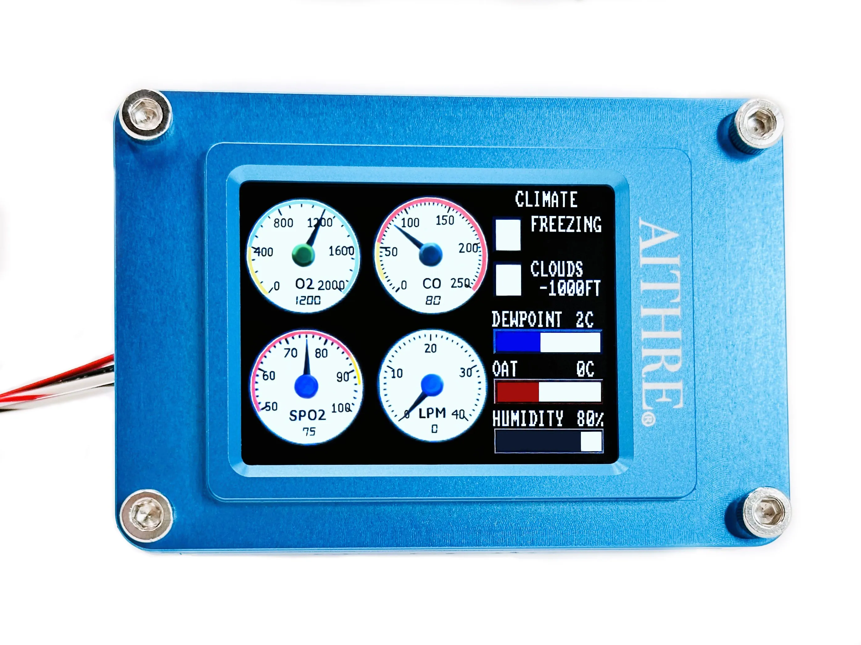 AVI128C 6-Place Oxygen System for Certified Aircraft
