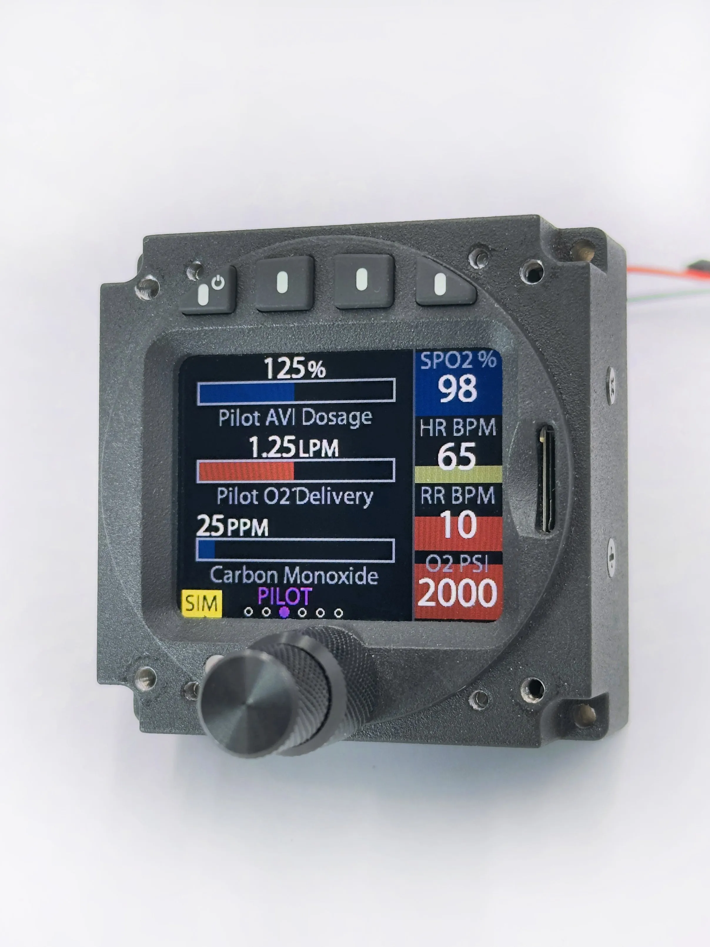 AVI128C 6-Place Oxygen System for Certified Aircraft