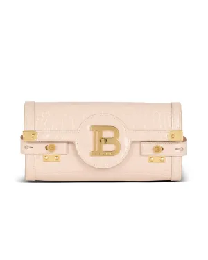 B-Buzz Pouch 23 Leather Clutch Bag in Nude