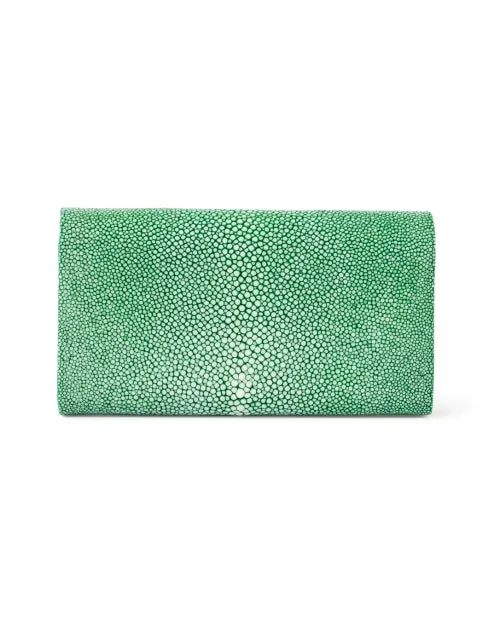 Baby Grande Emerald Stingray Clutch