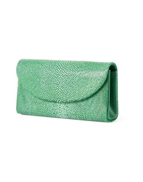 Baby Grande Emerald Stingray Clutch