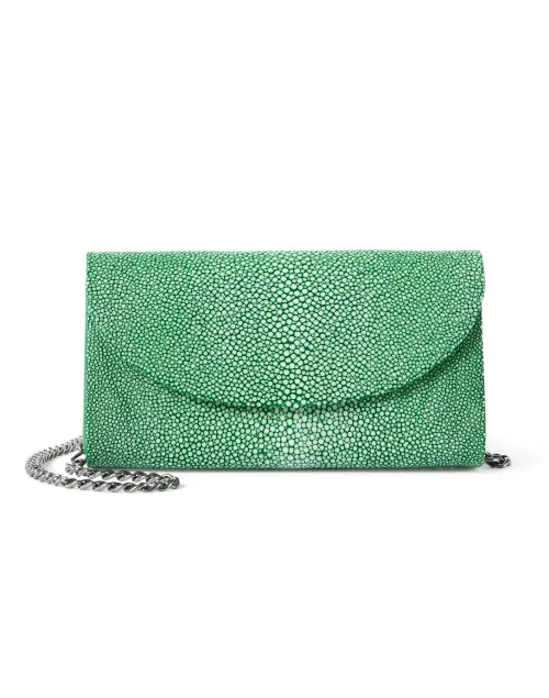 Baby Grande Emerald Stingray Clutch