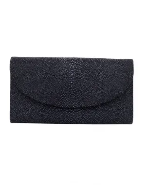 Baby Grande Navy Stingray Clutch