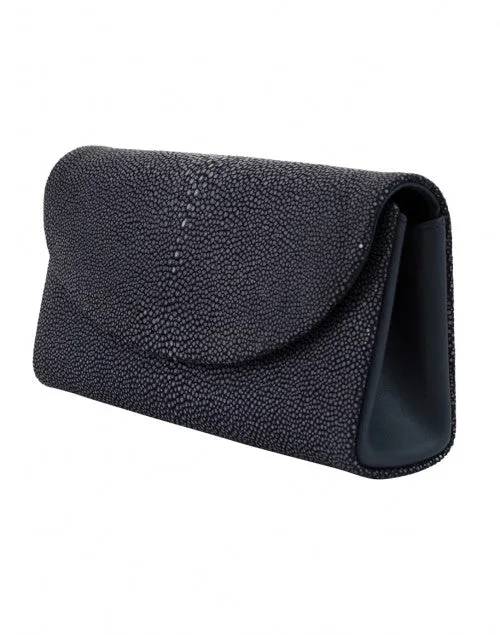 Baby Grande Navy Stingray Clutch