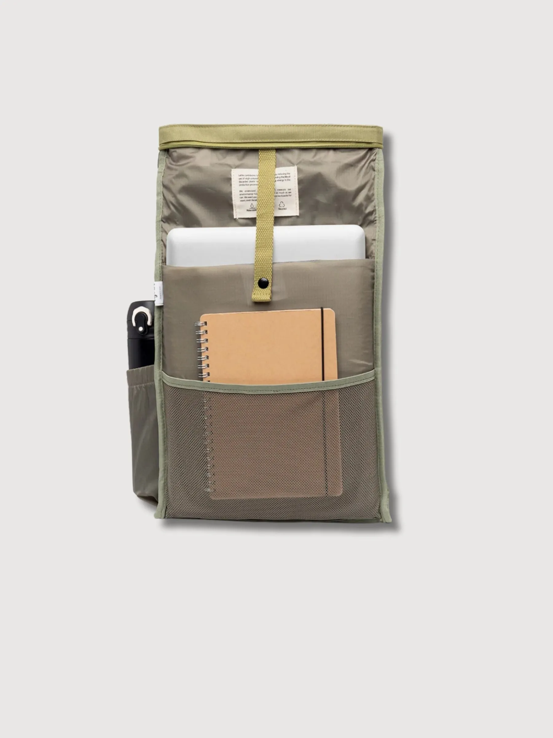 Backpack Roll Mini Light Green Unisex | Lefrik