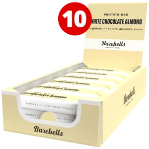 Barebells Protein Bar White Chocolate Almond - 10x55g.