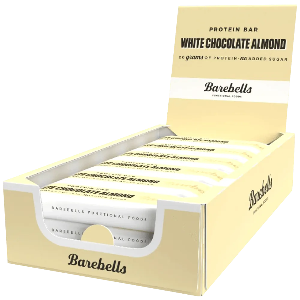 Barebells Protein Bar White Chocolate Almond - 10x55g.