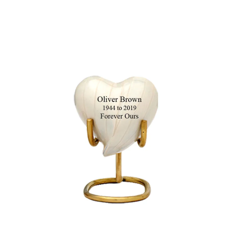 Baroque Pearl Cremation Urn - IUFH107