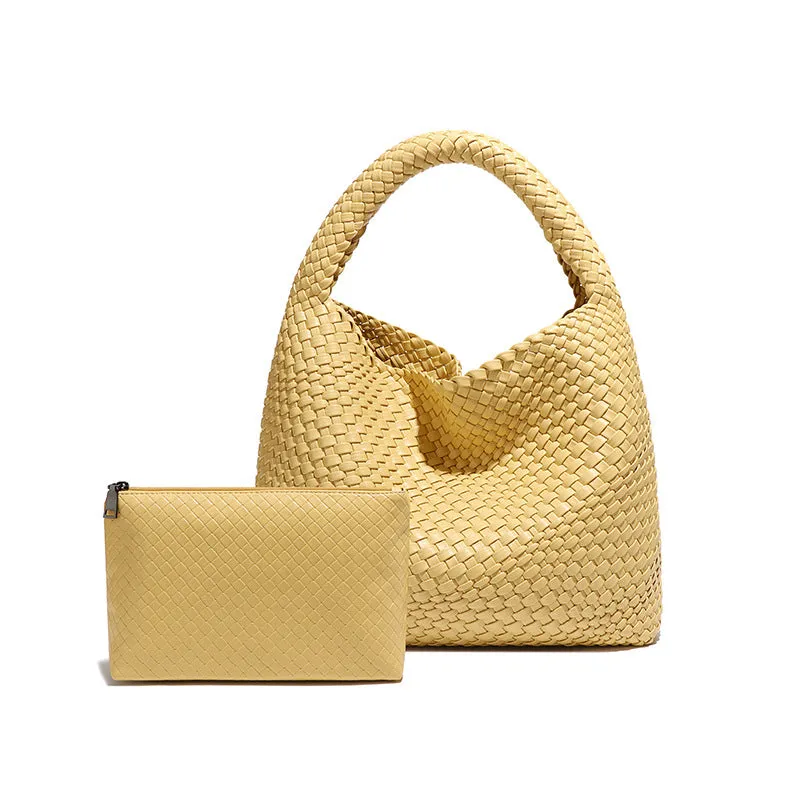 Basket Woven Underarm Bag